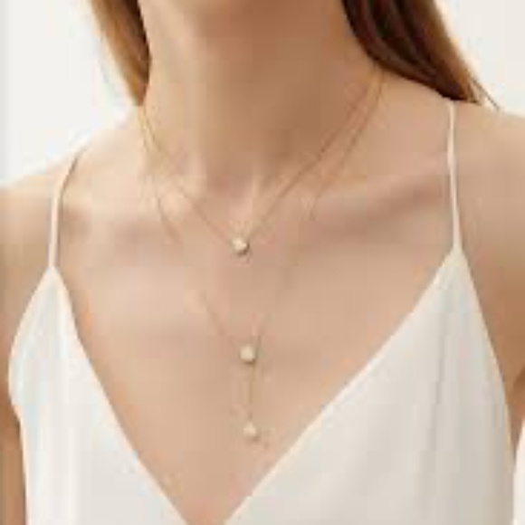 Liv Oliver 18K Plated 2.75 ct. tw. CZ Necklace - Picture 6 of 6